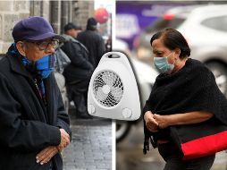 Ante el frío, muchas personas utilizan los calefactores eléctricos. EL INFORMADOR / ARCHIVO