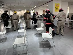 Protección Civil reportó que se registró un desprendimiento de algunas piezas de piso. PC Guadalajara