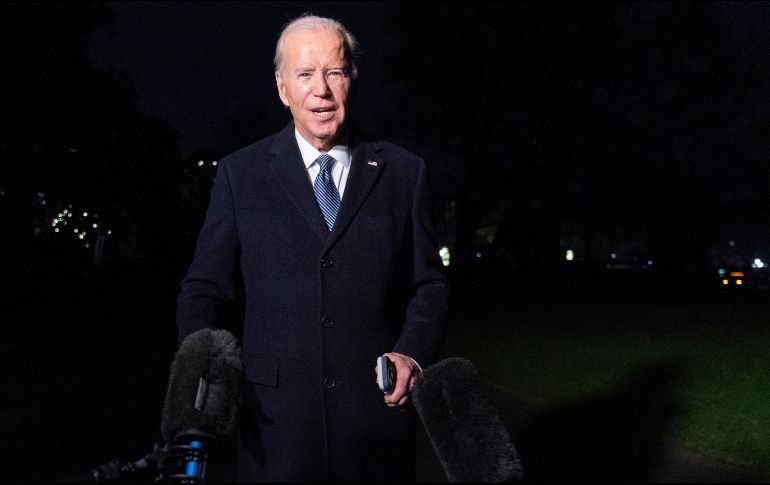 Joe Biden busca la relección. AP/ J. Martin