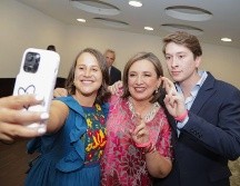 La precandidata dijo que tiene hijos trabajadores y que también quiere un México mejor para ellos. X / @XochitlGalvez