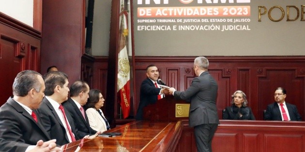 En evento cerrado, rinden informe del Poder Judicial de Jalisco | El ...