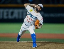 Luis Iván Rodríguez cargó con la derrota. TWITTER/charrosbeisbol