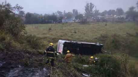 El accidente ocurrió a la altura de Buenavista, en el municipio de Ixtlahuacán de los Membrillos. ESPECIAL