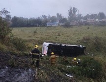 El accidente ocurrió a la altura de Buenavista, en el municipio de Ixtlahuacán de los Membrillos. ESPECIAL