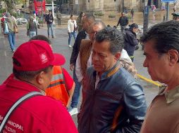 En Jalisco, particularmente la presidencia Municipal de Guadalajara, fue evacuada con orden por parte de servidoras y servidores públicos, y sus visitantes. ESPECIAL