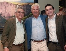 Juan José Leaño, John Cohlan y Agustin Levy. GENTE BIEN/CORTESÍA