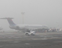 Las condiciones climáticas no permiten los vuelos; el aeropuerto de Guadalajara está cerrado. EL INFORMADOR / ARCHIVO