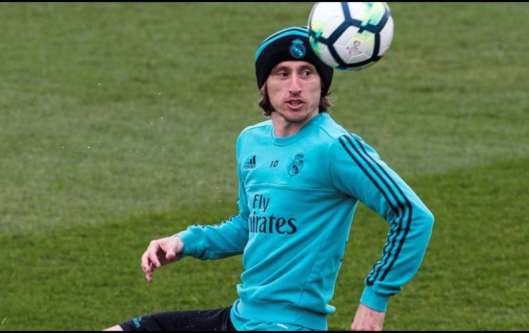 Modric sufrió una sobrecarga muscular que le ha impedido jugar. EFE/ARCHIVO