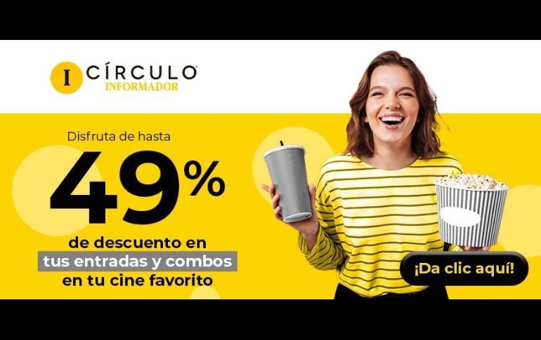 Descarga la aplicación y comienza a disfrutar de una experiencia cinematográfica única. /CORTESÍA Círculo Informador