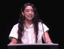 Zoe García destaca en su primer informe avances feministas y acciones contra las violencias dentro de la comunidad estudiantil. EL INFORMADOR / R. Bobadilla