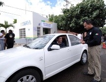 El titular de la Secretaría de Transporte, Diego Monraz Villaseñor, expuso que acercar los servicios a la gente es hacerle la vida más sencilla para que pueda cumplir con sus obligaciones como la de contar con una licencia de conducir. CORTESÍA
