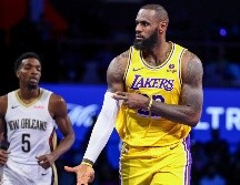 A punto de llegar a 39 años, LeBron James sigue jugando en gran forma. AP/I. Maule
