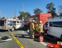 Dos accidentes vehiculares se registraron esta mañana en la ZMG con saldo de dos personas lesionadas. ESPECIAL