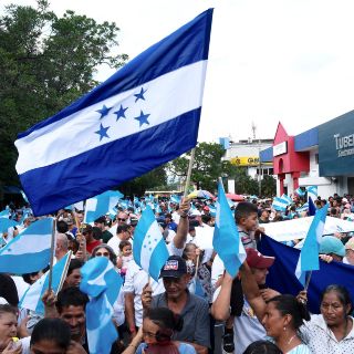 Bloque opositor en Honduras marchó en contra del Gobierno