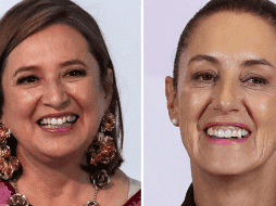 Xóchitl Gálvez y Claudia Sheinbaum aspiran a ser presidentas de México. ESPECIAL