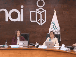 Los aspirantes a ocupar el cargo vacante son el comisionado Adrián Alcalá Méndez, la comisionada Norma Julieta del Río Venegas y la comisionada Josefina Román Vergara. ESPECIAL / INAI / CAPTURA
