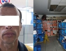 El detenido dijo llamarse José Antonio “N”, de 41 años y fue llevado ante el Ministerio Público. ESPECIAL / POLICÍA DE GUADALAJARA