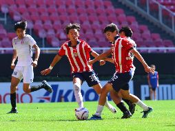 Mientras que Chivas reconoció a Tijuana con el tradicional pasillo, Tijuana optó por burlarse del Rebaño. IMAGO7.