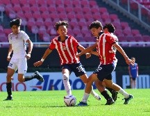 Mientras que Chivas reconoció a Tijuana con el tradicional pasillo, Tijuana optó por burlarse del Rebaño. IMAGO7.