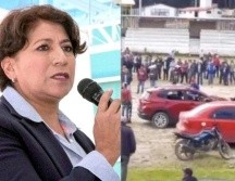 Delfina Gómez informó en entrevista sobre los apoyos que van a otorgar a los pobladores de Texcapilla. ESPECIAL/ X.