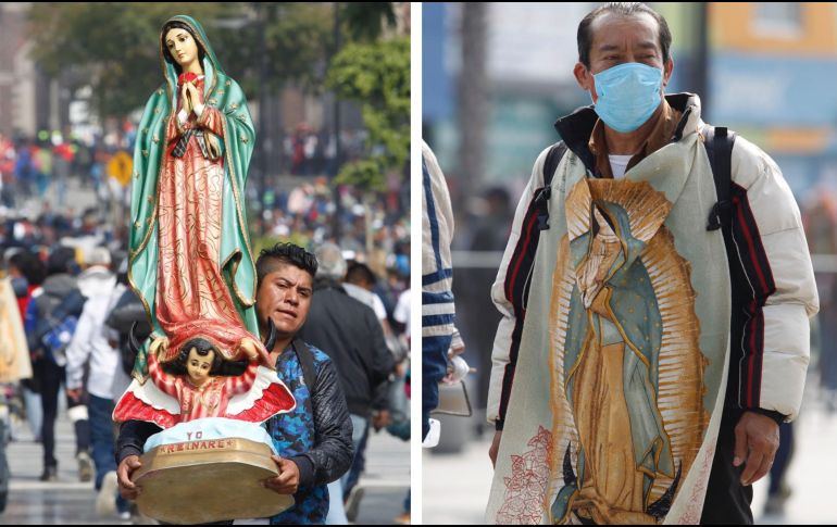 Son millones de mexicanos los que siguen fielmente el milagro y veneran a la imagen de la Virgen de Guadalupe, en el Tepeyac. NTX / ARCHIVO
