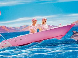 Margot Robbie y Ryan Gosling, protagonistas de la cinta. CORTESÍA