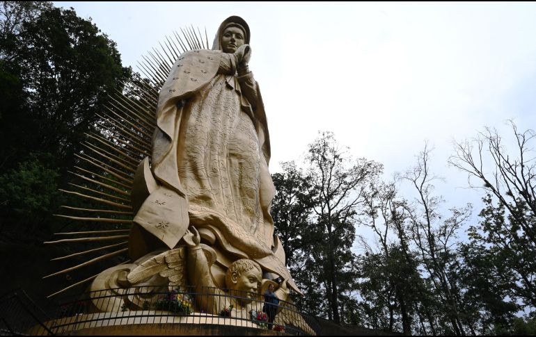 La Virgen de Guadalupe es uno de los símbolos religiosos más importantes de México. AFP / A. Estrella