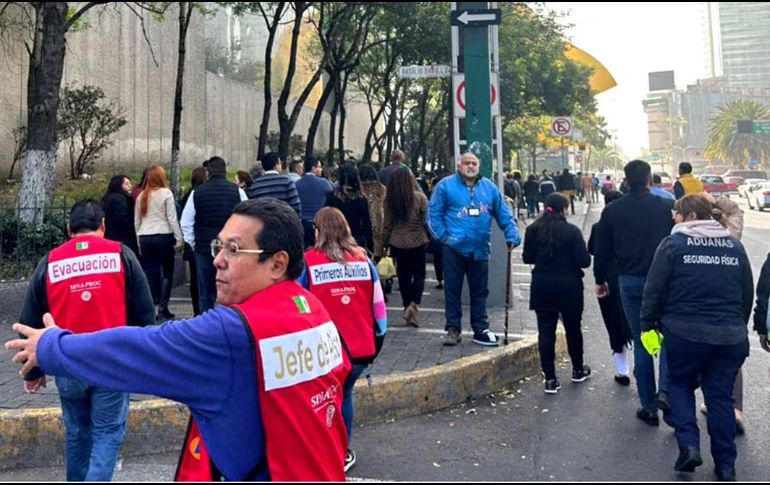 El primero fue de magnitud 1.8, con epicentro en Coyoacán, a una profundidad de 2 km. SUN / I. MONTAÑO