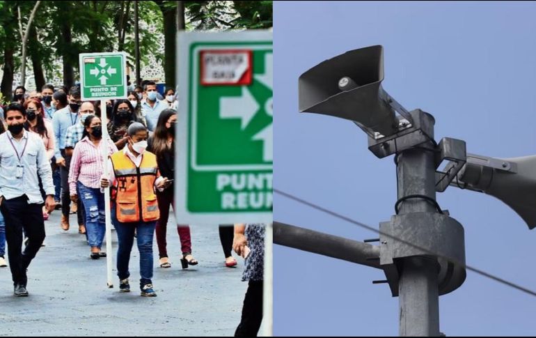 En la Ciudad de México, para replicar el sonido de la alerta sísmica, se han instalado 13 mil 608 altavoces distribuidos en diferentes colonias de las 16 alcaldías. SUN / ARCHIVO