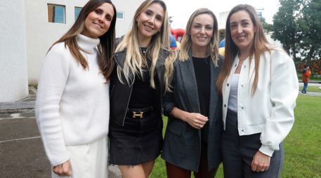 Vicky Amezcua, Mónica Contreras, Daniela y Carmen González. GENTE BIEN JALISCO/ Claudio Jimeno