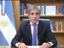 El ministro toma nuevas medidas para la economía Argentina. CAPTURA