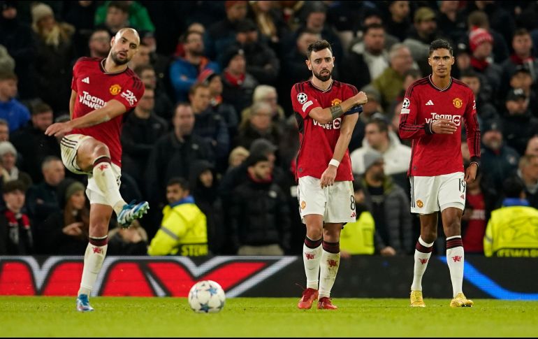 Los Red Devils arrastraron el prestigio en esta edición de la Champions, al perder cuatro de seis juegos. AP/D. Thompson