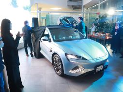 Dalton BYD Country realizó un gran evento de lanzamiento, ya que dio a conocer el nuevo automóvil BYD Seal.. GENTE BIEN JALISCO/ Tony Martínez