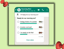 No solamente aplica a mensajes de texto, sino también a imágenes, audios, videos, encuestas, entre otros. X/@WhatsApp