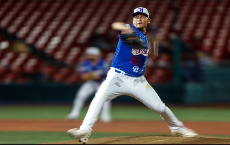 La ofensiva de los Charros respaldó al abridor Orlando Lara, que lanzó por cinco entradas completas. TWITTER/charrosbeisbol