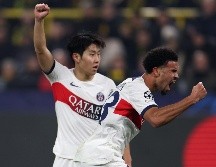 Warren Zaire-Emery hizo el importante gol al minuto 56. EFE/C. Neunford