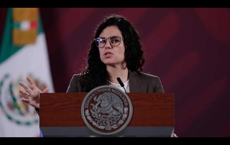 Luisa María Alcalde Luján, secretaria de Gobernación dijo que en la nueva estrategia se tomó como base la metodología que aplica el gobierno de la Ciudad de México. SUN / ARCHIVO