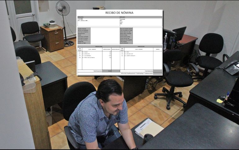 Conservar los recibos de nómina, sobre todo de varios meses atrás, te puede colaborar cuando un crédito que solicitaste requiere el análisis de tu salario desde tiempo anterior. EL INFORMADOR / ARCHIVO