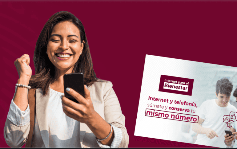 Internet y telefonía a un precio más accesible para todos los mexicanos. ESPECIAL/ INTERNET BIENESTAR MX