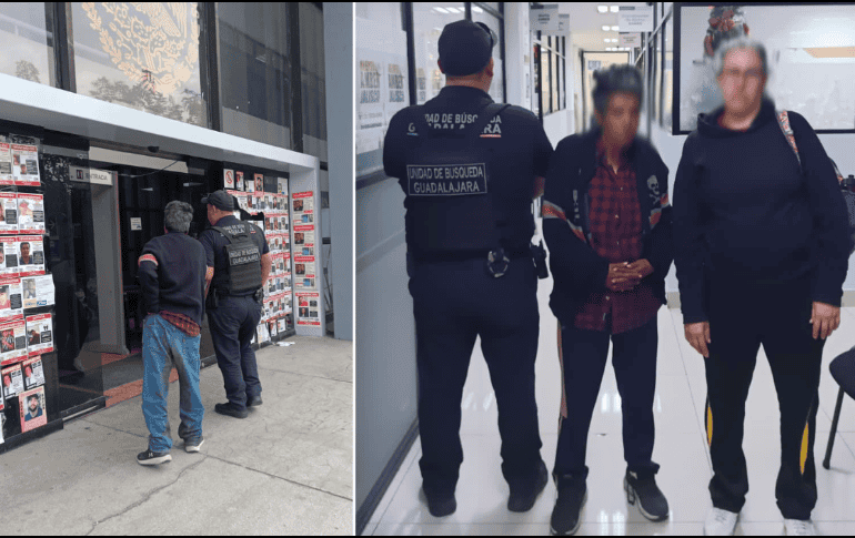 Los elementos de la Unidad de Búsqueda de Personas Desaparecidas de la Comisaría tapatía recibieron información de una persona que tenía reporte de desaparición. ESPECIAL.