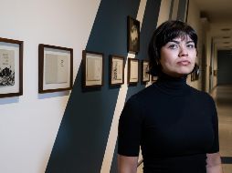 Georgina Montes, artista que participa en la exposición Nuevas Miradas. CORTESÍA