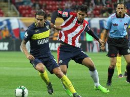 En su segunda etapa en el Boca Juniors, Gago visitó Guadalajara para disputar el 