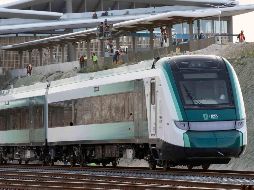 El Tren Maya comenzará sus circulaciones públicas a partir del día de mañana. EL UNIVERSAL / ARCHIVO