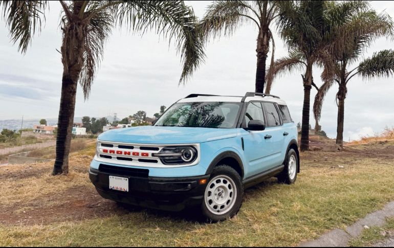 Ford Bronco. Un vehículo potente con buen espacio en sus interiores. CORTESÍA