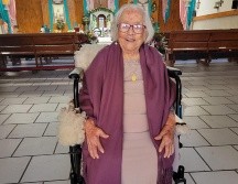 Ella es una de las más de 18 mil personas en México que tienen 100 años o más de edad. EL INFORMADOR/M. HERNÁNDEZ