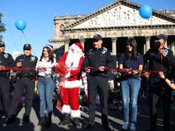 El evento “Nos Toca Regalar 2023”, fue realizado en Plaza Liberación. CORTESÍA/ Policía de Gdl
