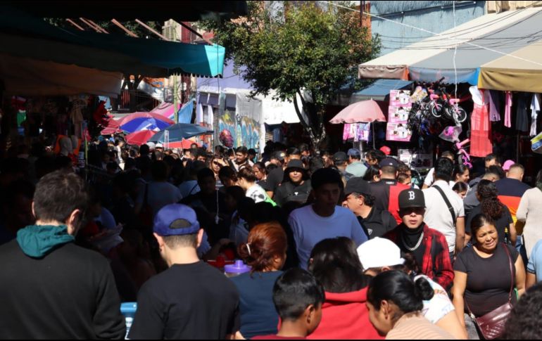 La mayoría coincidió en que este es el año que más gente ha habido desde la Pandemia de Covid 19.  EL INFORMADOR/ H. FIgueroa.