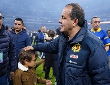 El exfutbolista acudió a la final del Apertura 2023 en apoyo a las Águilas de América. IMAGO7/ Rafael Vadillo
