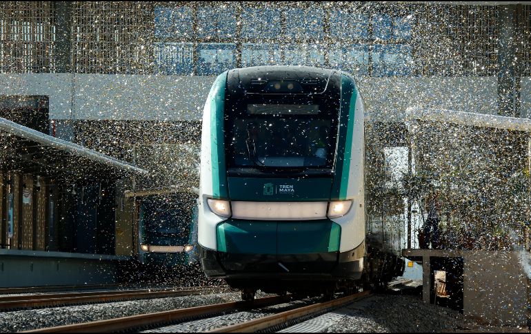 El Tren Maya fue inaugurado el fin de semana pasado y trajo muchas críticas de todo tipo. ESPECIAL / Gobierno de México