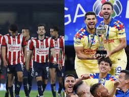 Chivas tiene casi una década viendo hacia arriba a unas Águilas que, en algún punto de la historia, estuvieron abajo del Guadalajara por un total de siete campeonatos de Liga. ESPECIAL / IMAGO7